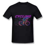 Men's Graphic T Shirt Cycling Trends Comfortable Round Neck Short Sleeves Tee