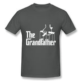 Mens Novelty T-Shirt The Grandfather Breathable O-Neck Short Sleeves Tee