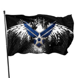 Fly Breeze 3 X 5 Ft Flag US Air Force Polyester Double Stitch Banner for Home