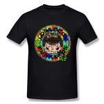 Cotton T Shirt for Men Los Locos Funkeros - Autism Awareness Cool Round Neck Short Sleeves Tees