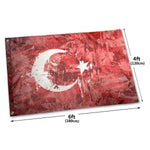 Fly Breeze 4 X 6 Ft Polyester Flag Turkey Flag Double Stitched Brass Grommets Indoor Outdoor