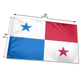 Fly Breeze 3 X 5 Ft Flag Panama Flag Polyester Double Stitch Banner for Home