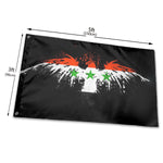 Fly Breeze 3 X 5 Ft Flag Syria Flag Polyester Brass Grommet Canvas Header for House Decorations