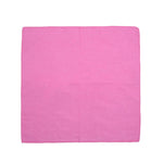 12 Pieces Solid Colors Cotton Bandana Handkerchiefs Multifunction Headbands