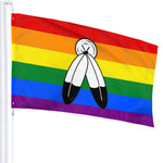 Fly Breeze 3 X 5 Ft Flag Spirit Pride Flag Polyester Double Stitch Banner for Home