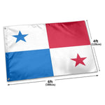 Fly Breeze 4 X 6 Ft Polyester Flag Panama Flag Double Stitch Banner Garden House Decorations