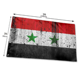 Fly Breeze 3 X 5 Ft Flag Syria Flag Polyester Double Stitch Banner for House Decorations