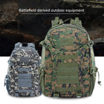 Military Tactical Shoulder Backpack for School Assault  28L Survival Molle Bag Pack Fishing Backpack for Tackle Storage