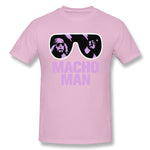 Mens Novelty T-Shirt Macho Man Style Round Neck Short Sleeves Shirt