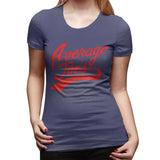 Women’s T-shirt Average Joes Sexy Crew Neck Short Sleeve Tee