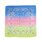 Bandanas 12 Pack Handkerchief Paisley Novelty Tie Dye Halloween Headband Turban for Men Women