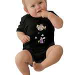 Toddler Climbing Bodysuit Little Girl Cool Graphic Unisex Babys Short Sleeves Climbing T-Shirt