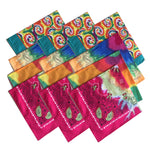 12 Pack Unisex Novelty Multi-Purpose Cotton Paisley Cowboy Bandanas Headband for Men Women Pet