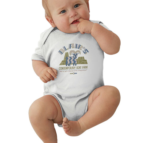 Toddler Climbing Bodysuit Blair's Goat Farm Cool Graphic Unisex Babys Short Sleeves Onesies