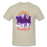 Mens Novelty T-Shirt Four Horsemittens Of The Meowpocalypse New Comfy Round Neck Short Sleeves Tee