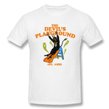 Men's Graphic T Shirt The Devils Playground Comfy Round Neck Short Sleeves Blouse Tops