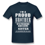 Mens Novelty T-Shirt I'm A Proud Style O-Neck Short Sleeves Tee