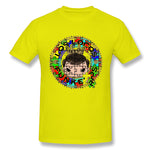 Cotton T Shirt for Men Los Locos Funkeros - Autism Awareness Cool Round Neck Short Sleeves Tees