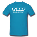 Mens Novelty T-Shirt WKRP Cincinnati Comfortable O-Neck Short Sleeves Blouse Tops