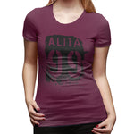 Novelty T Shirt for Women Alita 99 Summer Round Neck Short Sleeve Shirts