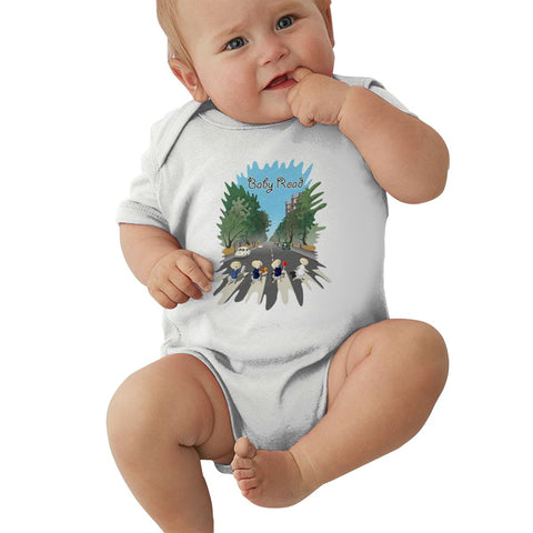 Toddler Climbing Bodysuit Road Cool Graphic Unisex Baby Short Sleeves Climbing T-Shirt