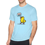 Mens Novelty T-Shirt Duck You! Style O-Neck Short Sleeves Blouse Tops