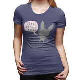 Women's Casual T-shirt I Love Donnie Darko Comfy Crew Neck Short Sleeve Tee