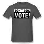 Men's Graphic T Shirt Don't Boo Vote Comfortable O-Neck Short Sleeves Blouse Tops