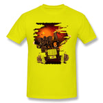 Cotton T Shirt for Men Safari Revenge Comfortable O-Neck Short Sleeves Tees