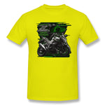 Cotton T Shirt for Men Kawasaki Owners Indonesia Cool Round Neck Short Sleeves Tee