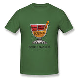 Mens Novelty T-Shirt Boulevardier Mixed Drink Liquor Shirt Comfortable O-Neck Short Sleeves Shirt