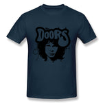 Men's Graphic T Shirt The Doors Breathable Round Neck Short Sleeves Tees