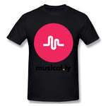 Men's Graphic T Shirt Musically Comfortable Crew Neck Short Sleeves Blouse Tops