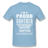 Mens Novelty T-Shirt I'm A Proud Style O-Neck Short Sleeves Tee