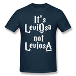 Cotton T Shirt for Men Its Not Leviosa Quote Comfy Crew Neck Short Sleeves Tees