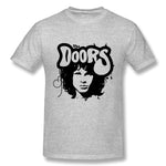 Men's Graphic T Shirt The Doors Breathable Round Neck Short Sleeves Tees