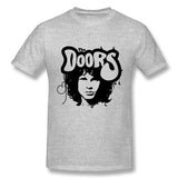 Men's Graphic T Shirt The Doors Breathable Round Neck Short Sleeves Tees