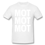 Men's Casual T-shirt Mot Mot Mot Comfy O-Neck Short Sleeves Tees