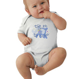 Toddler Climbing Bodysuit Too Cute To Care Cool Graphic Unisex Baby Short Sleeves Playsuit