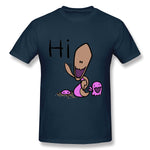 Mens Novelty T-Shirt Zerg Hi Breathable O-Neck Short Sleeves Shirt