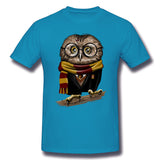 Mens Novelty T-Shirt Owly Potter Hoody Comfy Round Neck Short Sleeves Tee