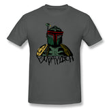 Mens Novelty T-Shirt THE BOBA WITCH Breathable Crew Neck Short Sleeves Tees