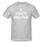 Men's Graphic T Shirt I Can't Breathe Cool Round Neck Short Sleeves Tees