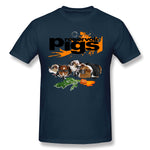 Cotton T Shirt for Men Reservoir Pigs (suited Redux) Cool O-Neck Short Sleeves Blouse Tops