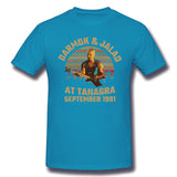 Cotton T Shirt for Men Darmok And Jalad At Tanagra Comfortable Crew Neck Short Sleeves Shirt