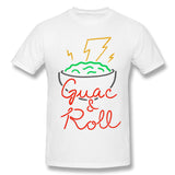 Men's Casual T-shirt Guac & Roll New Breathable Crew Neck Short Sleeves Tees