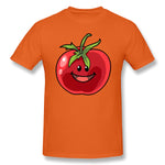 Men's Graphic T Shirt Tomato Tomato Vegan Vegetarian Style Crew Neck Short Sleeves Tees