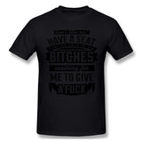 Men's Casual T-shirt Dont Like Me Breathable O-Neck Short Sleeves Tees