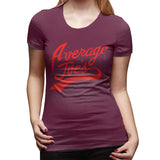 Women’s T-shirt Average Joes Sexy Crew Neck Short Sleeve Tee