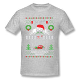 Men's Graphic T Shirt Mad Max Ugly Xmas Sweater Cool O-Neck Short Sleeves Tees